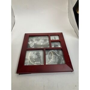 Weston Gallery Multi-Opening Collage Picture‎ Frame Wall Tabletop Decor Red